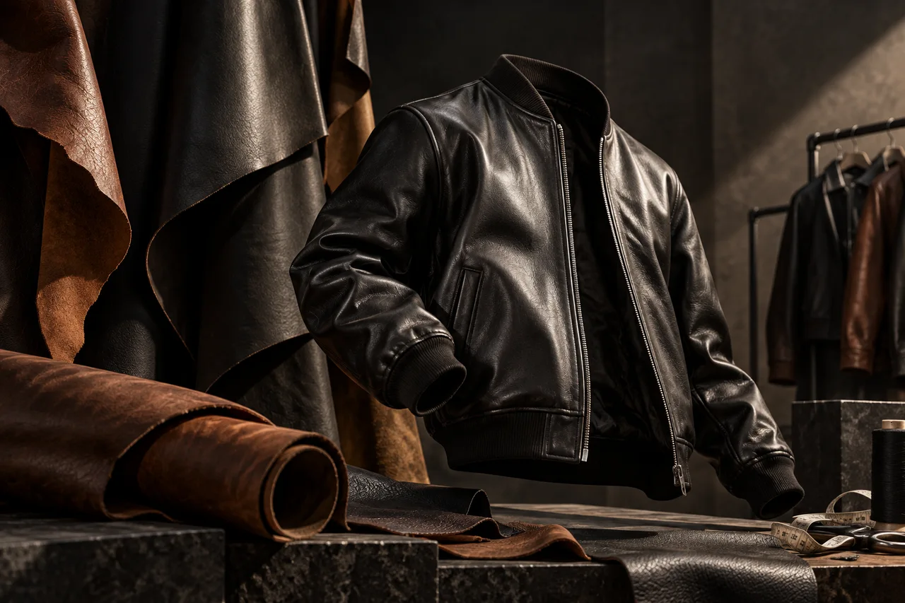 Illustrative leatherwear collection