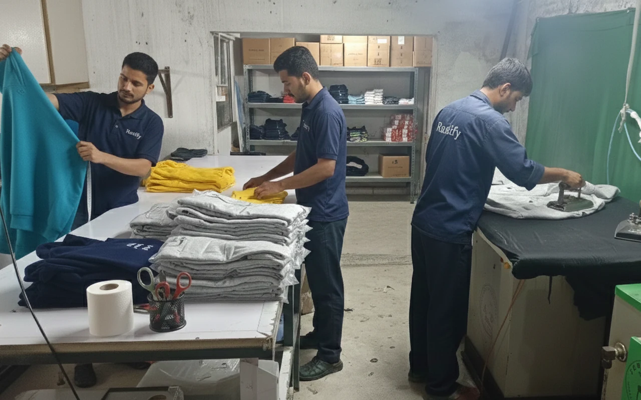 Steam Finishing, Quality Inspection and Packaging Department at Rastify Gears