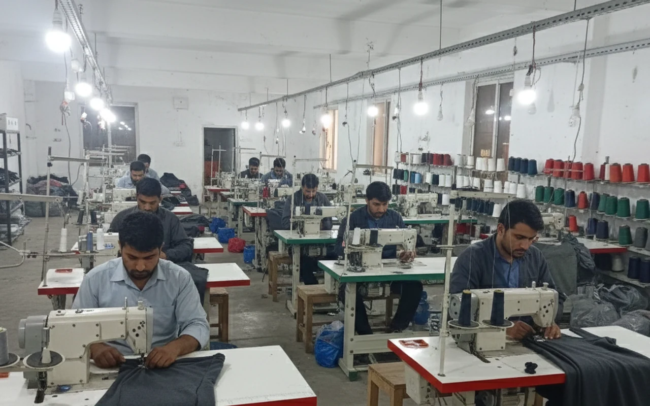 Rastify Gears Industrial Stitching and Production Floor